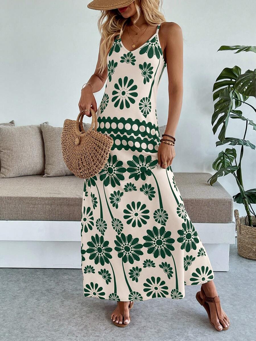 Vestido Aurora Longo Floral