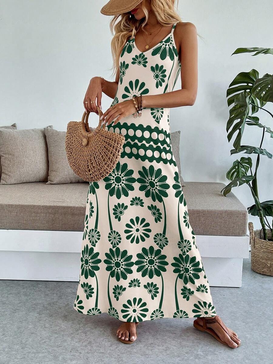 Vestido Aurora Longo Floral