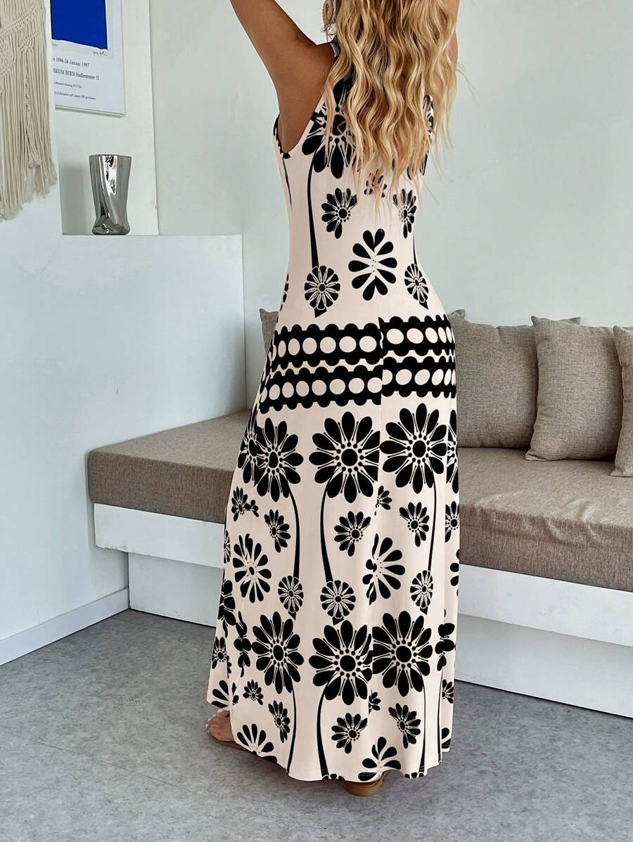 Vestido Aurora Longo Floral