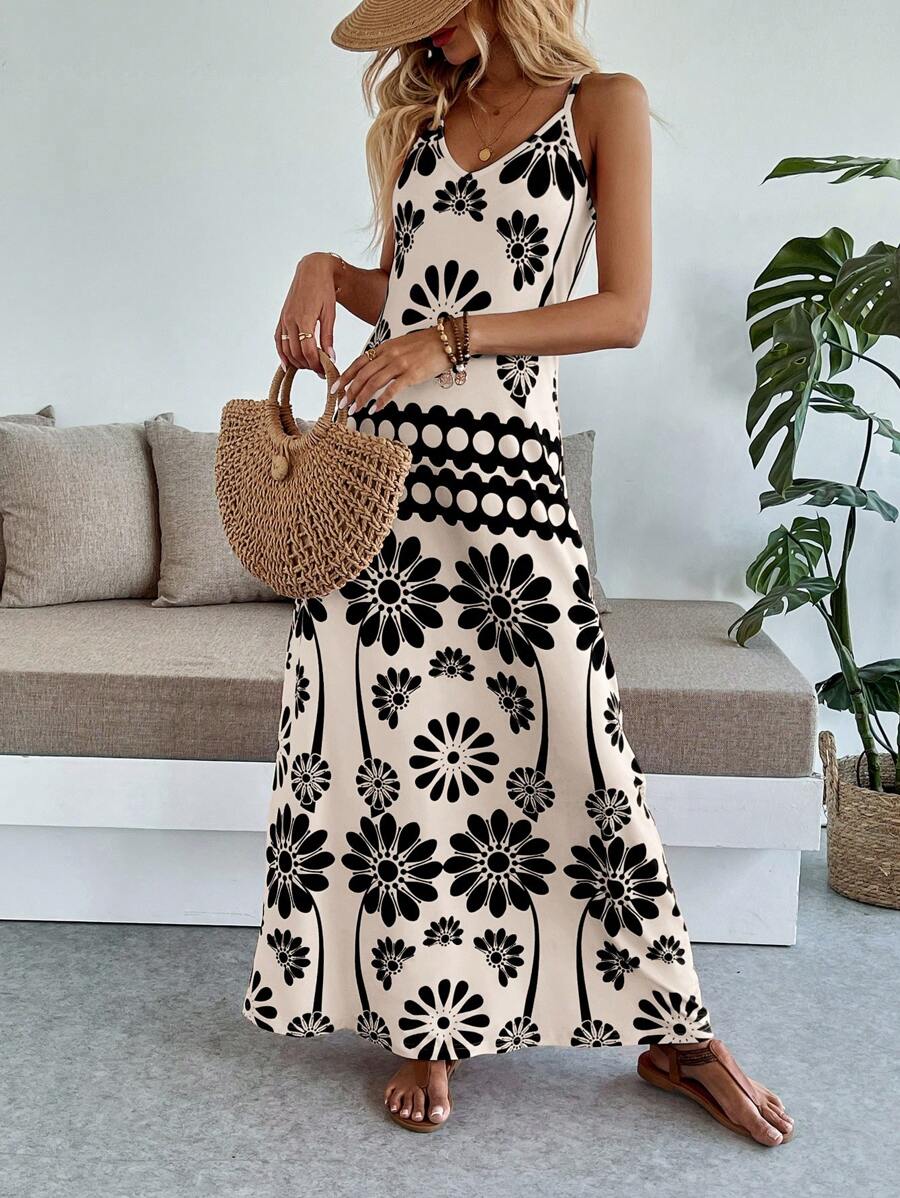 Vestido Aurora Longo Floral