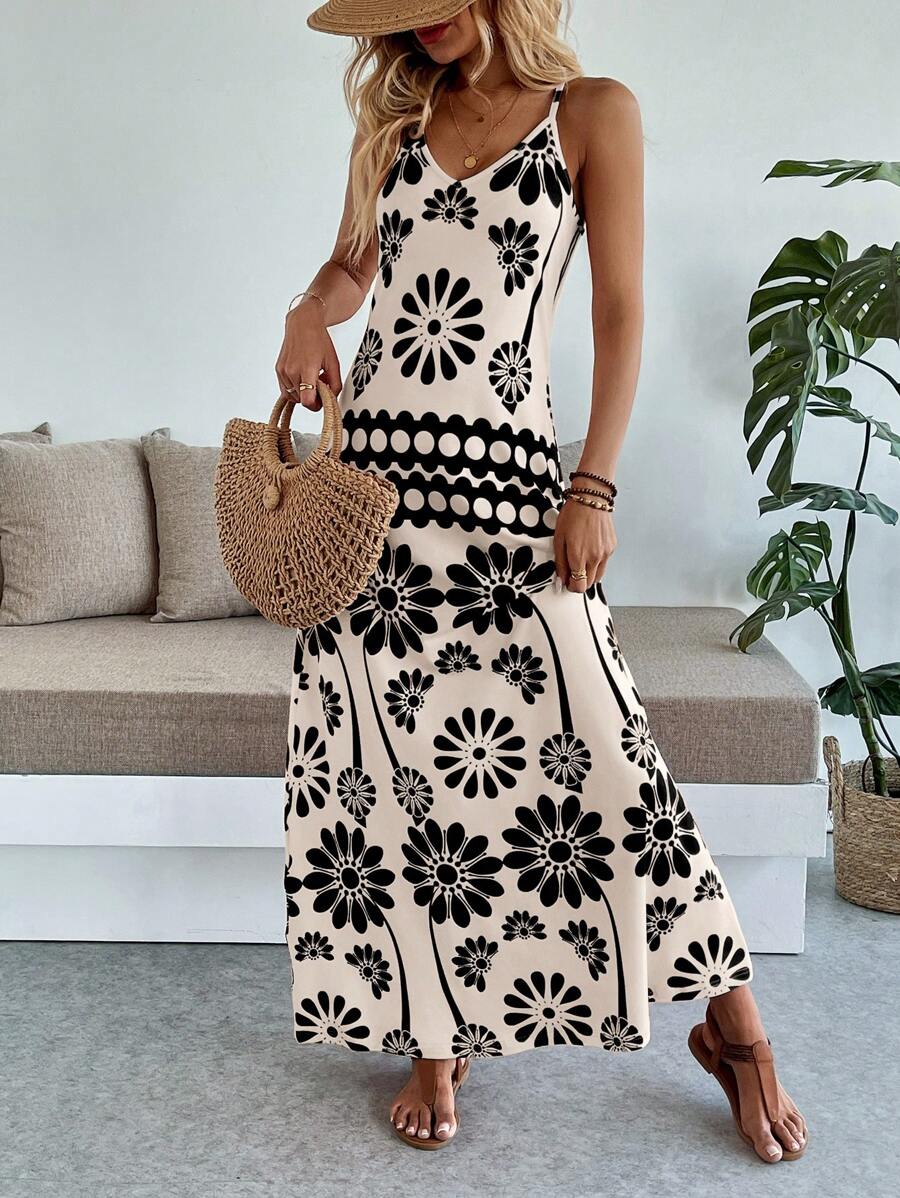 Vestido Aurora Longo Floral