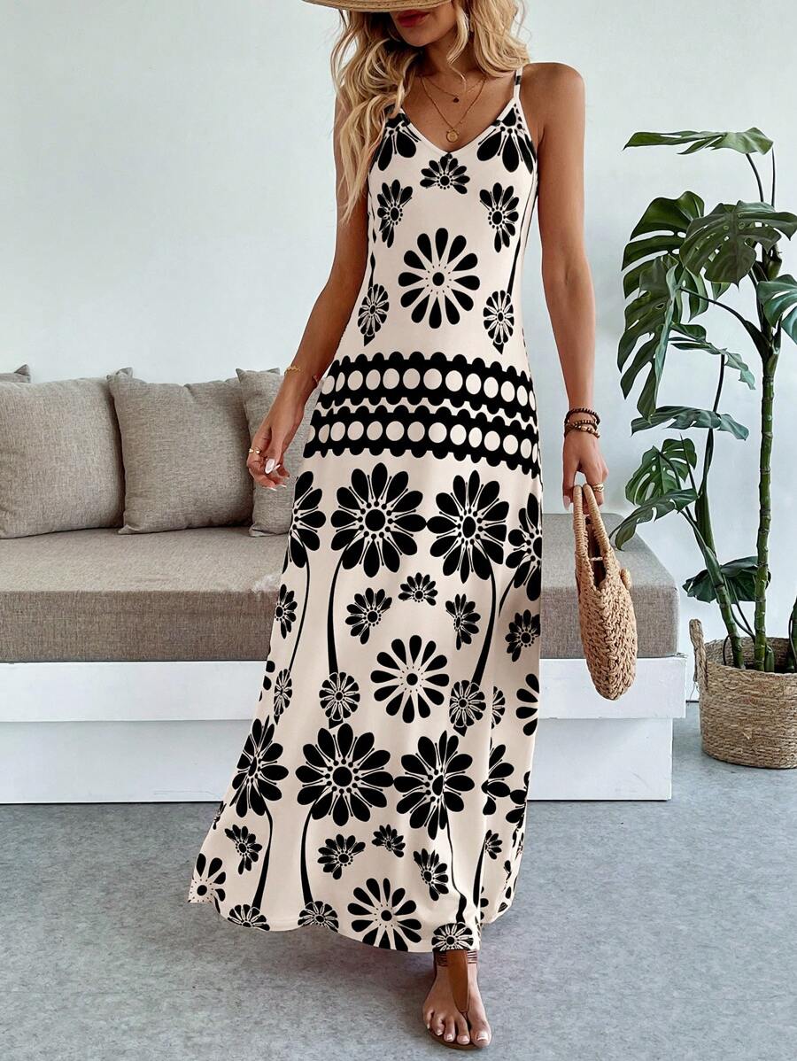 Vestido Aurora Longo Floral