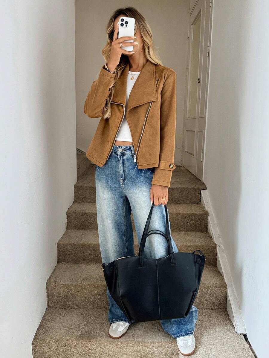 Jaqueta Luna Suede