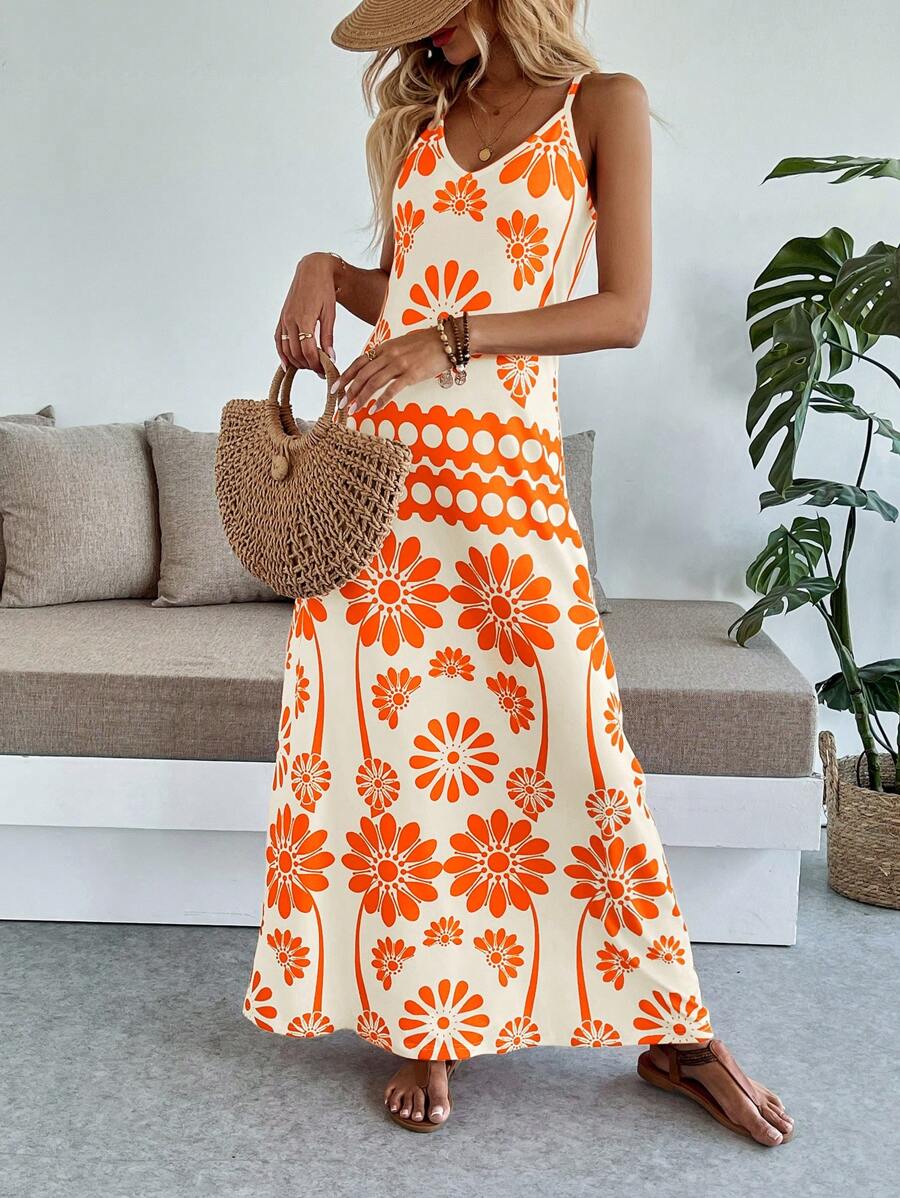 Vestido Aurora Longo Floral