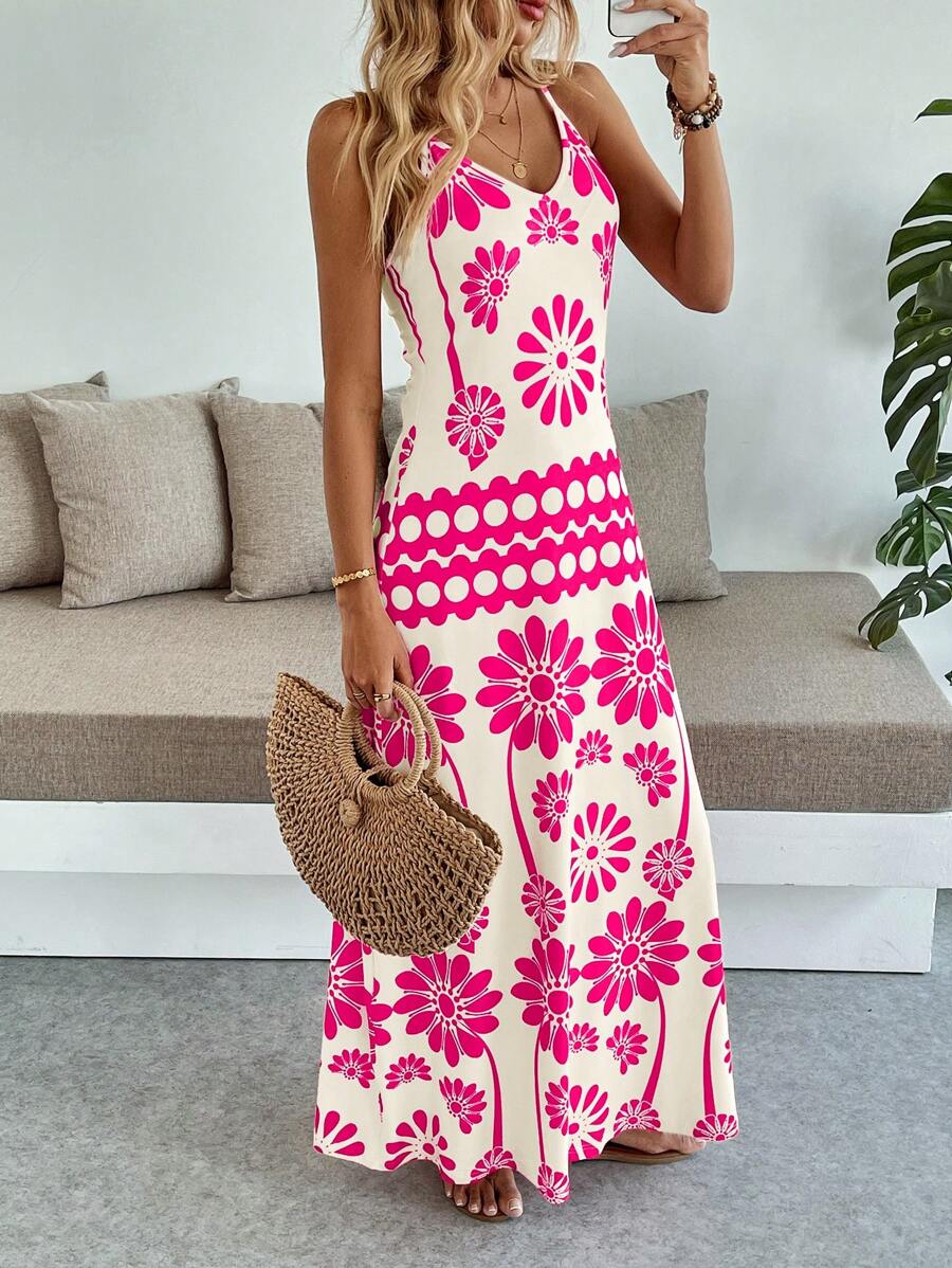 Vestido Aurora Longo Floral