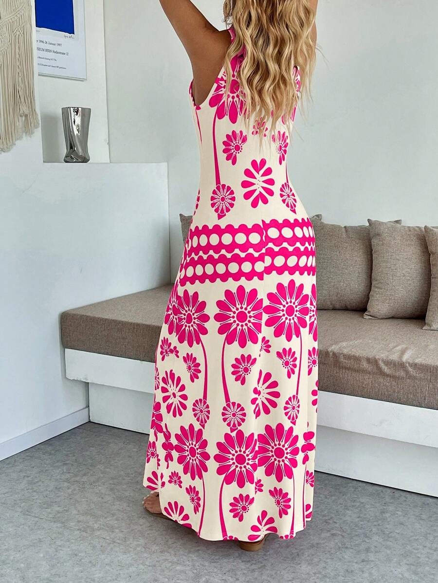 Vestido Aurora Longo Floral