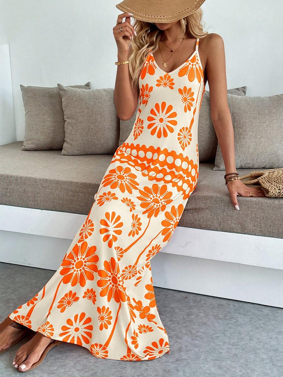 Vestido Aurora Longo Floral