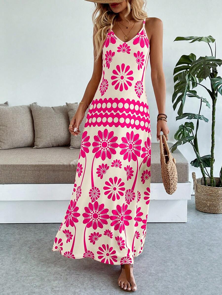 Vestido Aurora Longo Floral