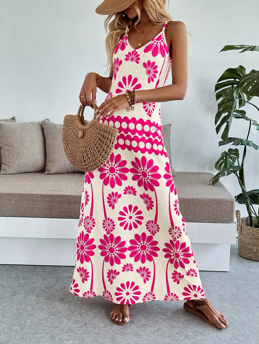 Vestido Aurora Longo Floral