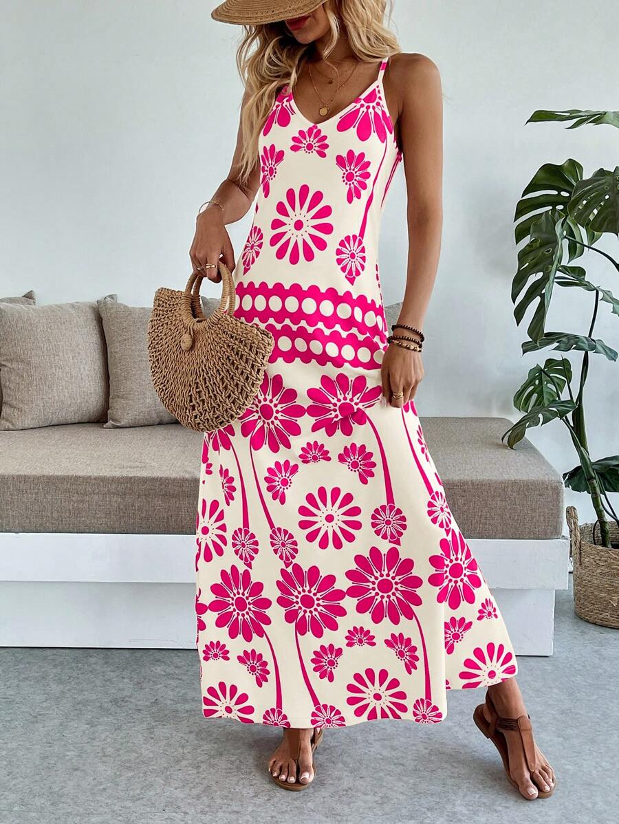 Vestido Aurora Longo Floral