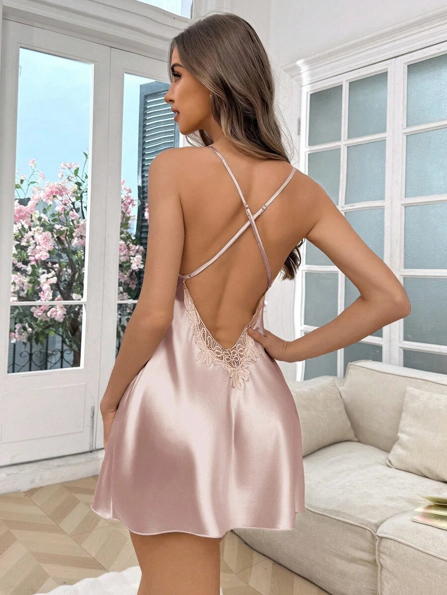 Camisola Amélie Satin Rouge
