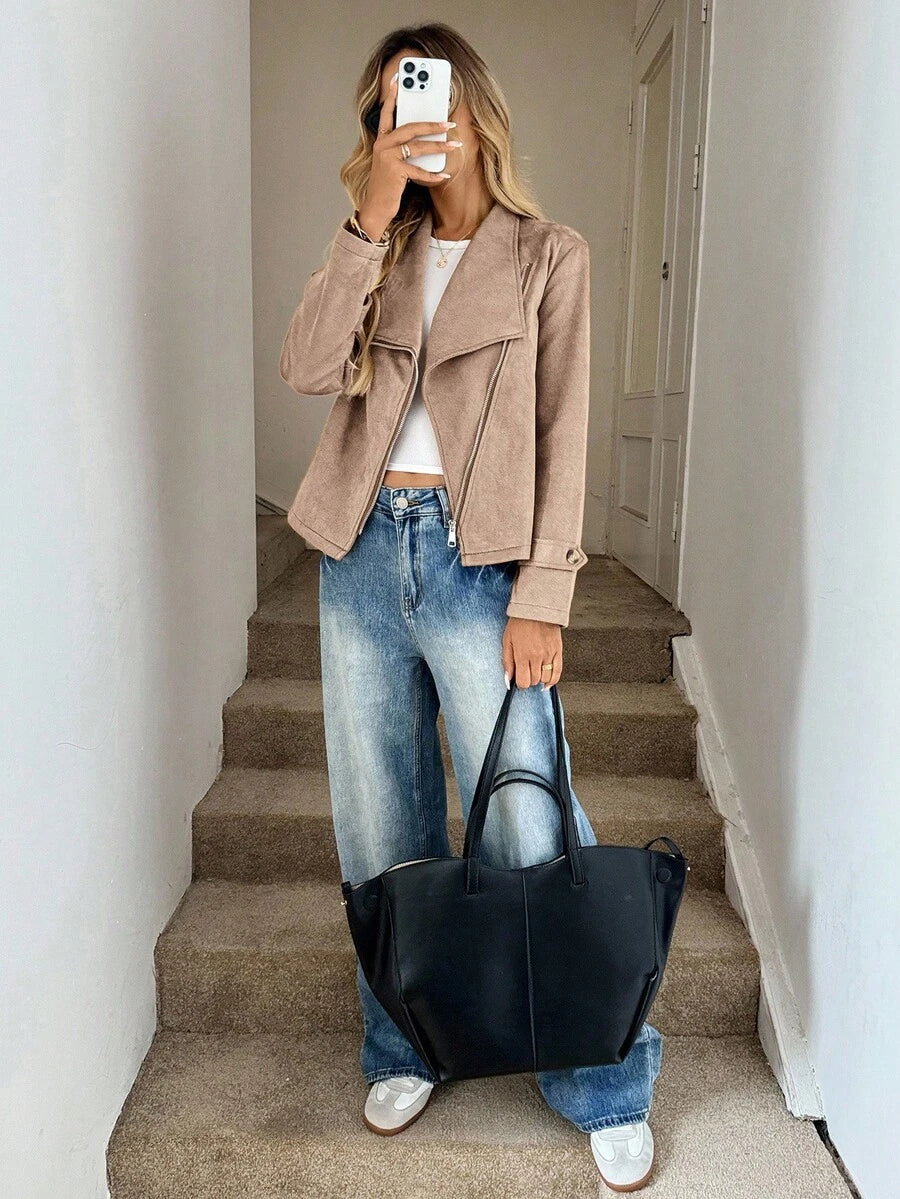 Jaqueta Luna Suede