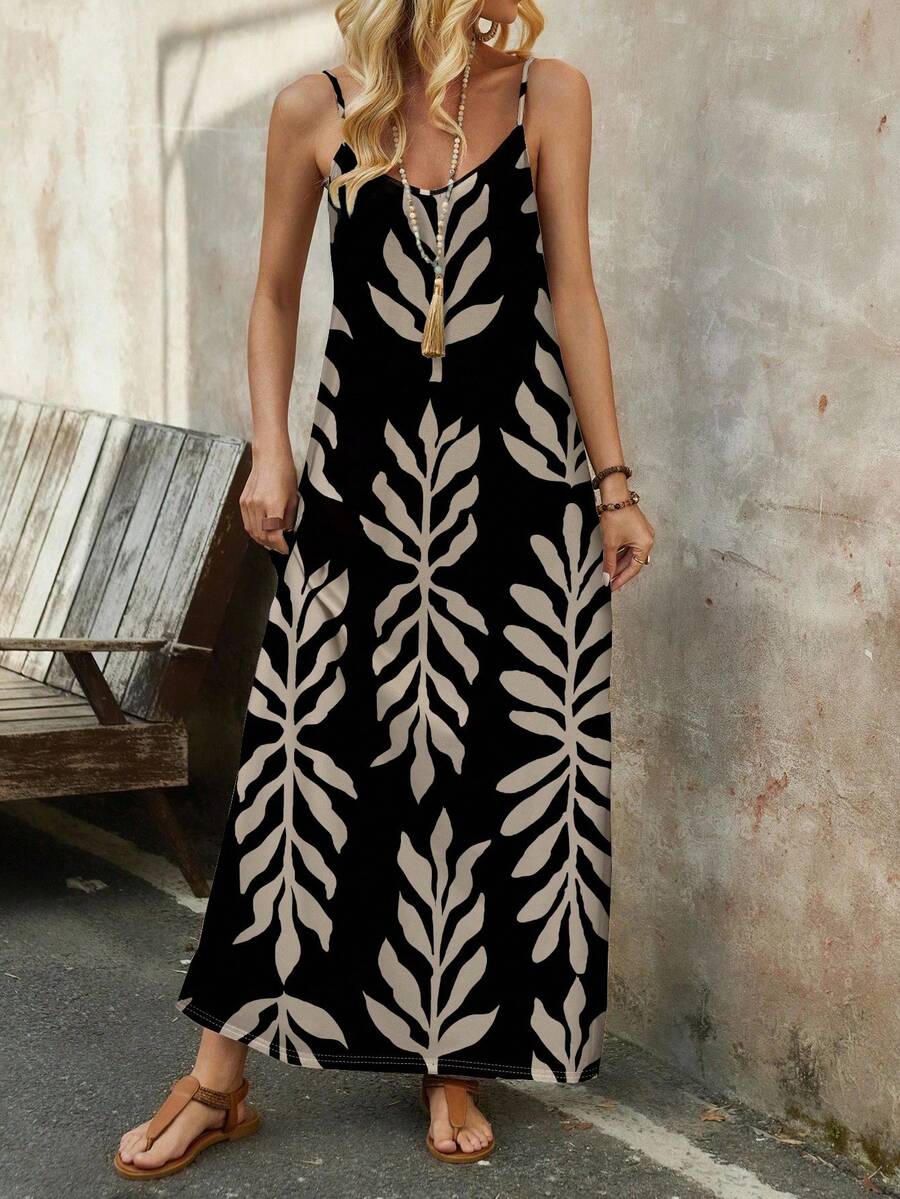 Vestido Aurora Folhagem