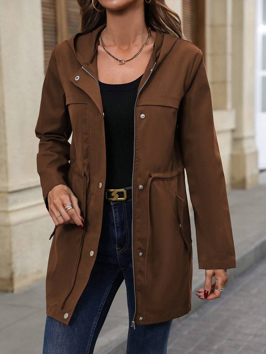 Jaqueta Olivia Parka Casual