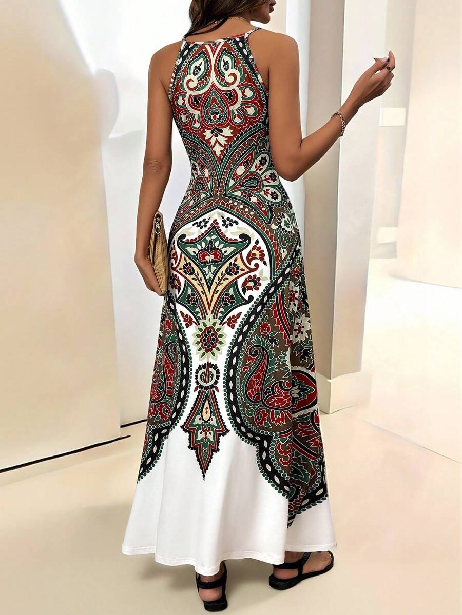 Vestido Aurora Longo Floral