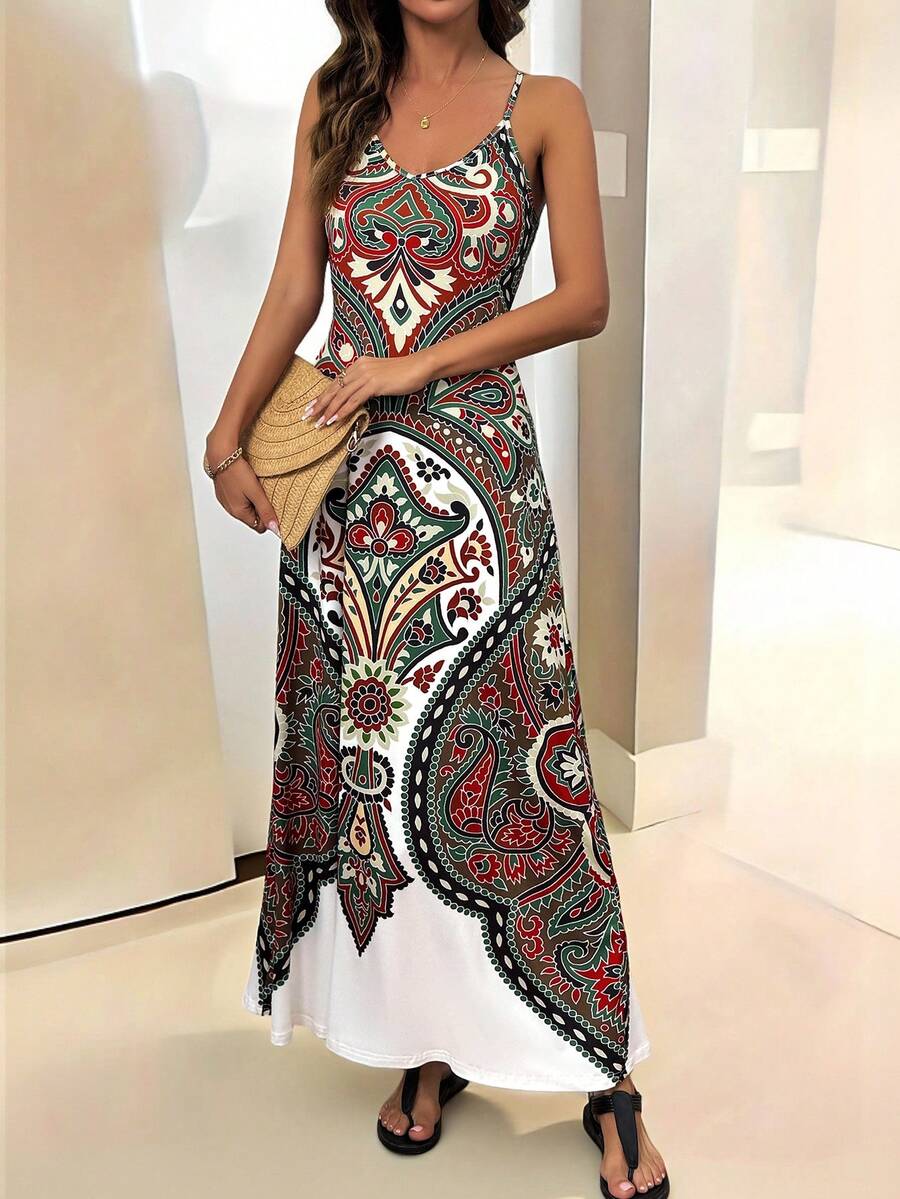 Vestido Aurora Longo Floral