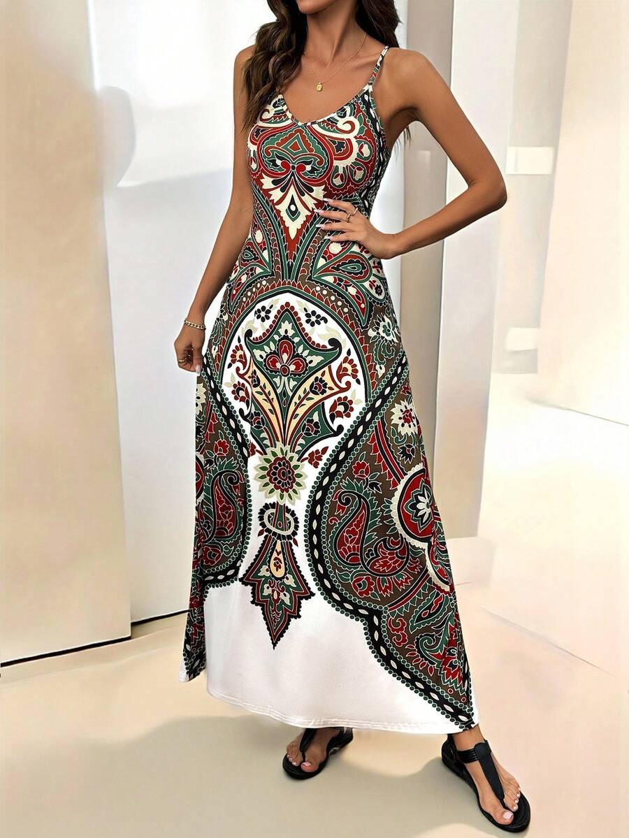 Vestido Aurora Longo Floral