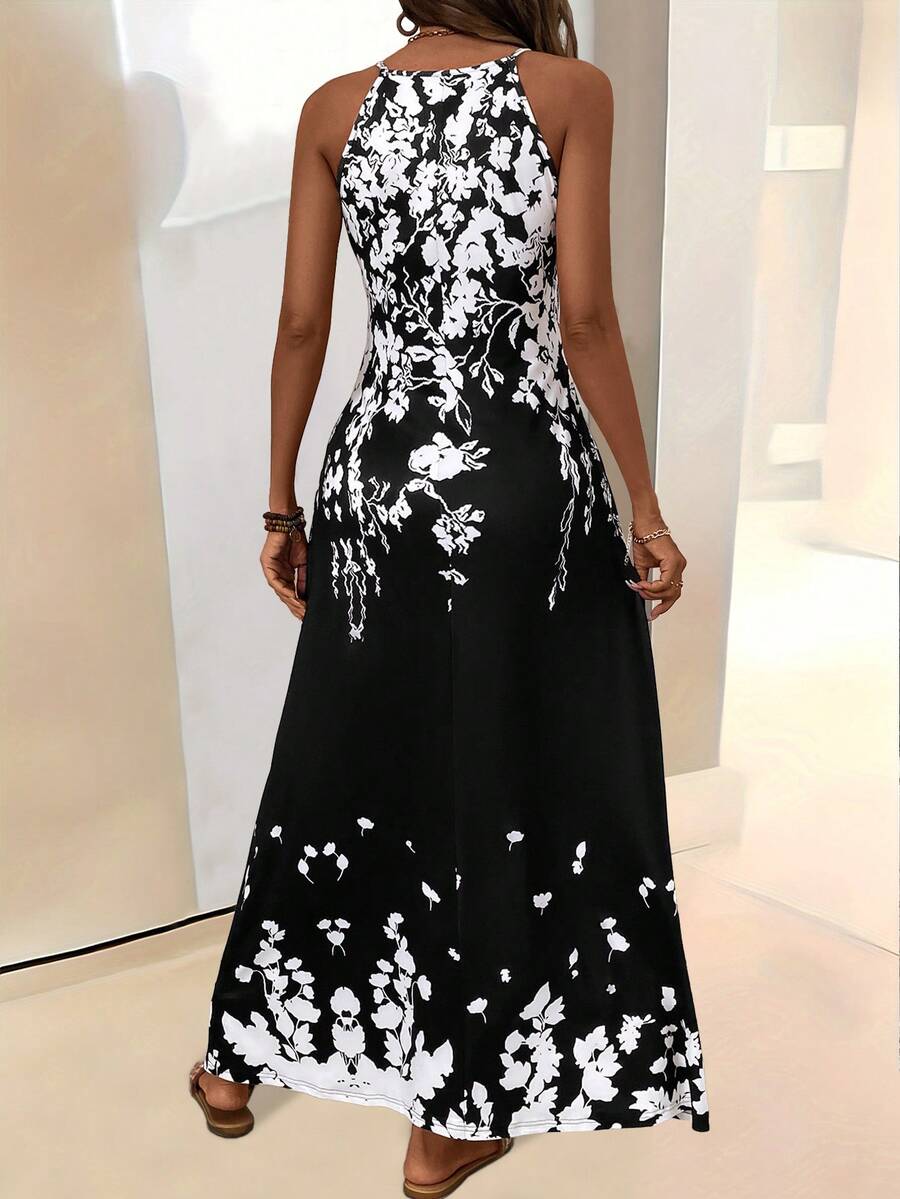 Vestido Aurora Longo Floral