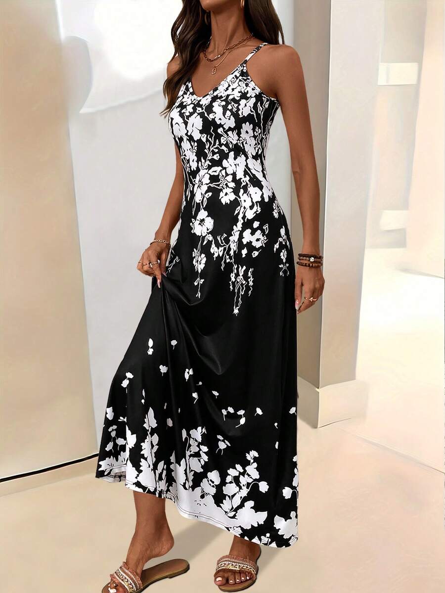 Vestido Aurora Longo Floral