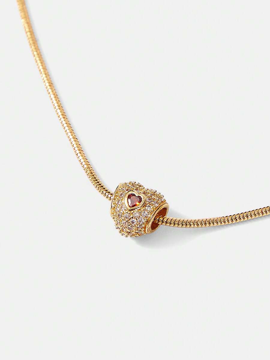 Colar Rouge Lumière Banhado em Ouro 18K