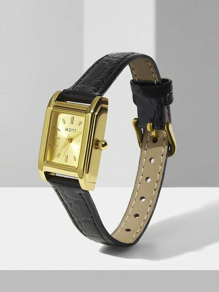 Relógio Lumière Carré Classic Banhado em Ouro 18K