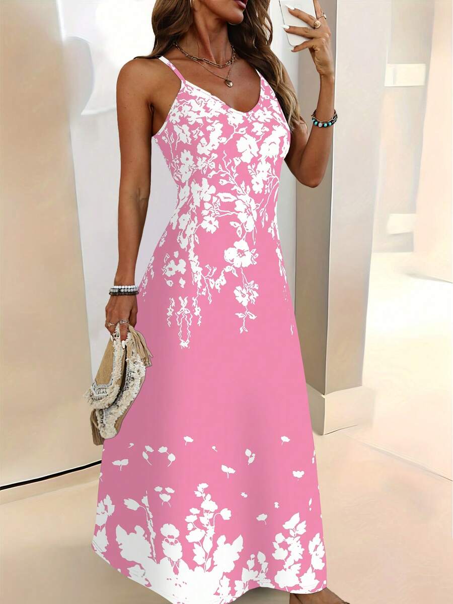Vestido Aurora Longo Floral