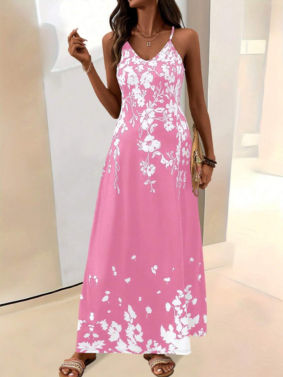 Vestido Aurora Longo Floral