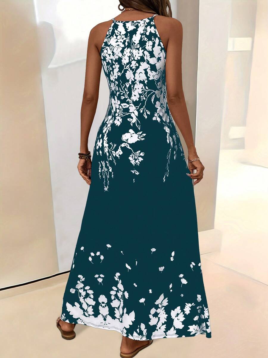 Vestido Aurora Longo Floral