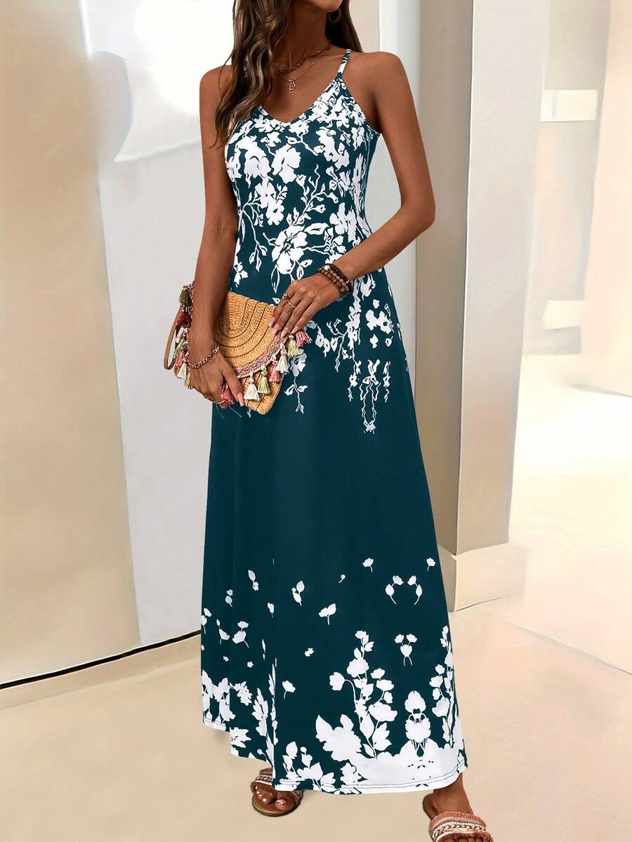 Vestido Aurora Longo Floral