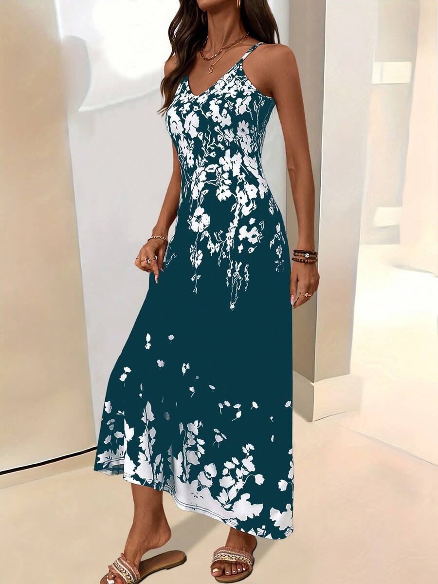 Vestido Aurora Longo Floral