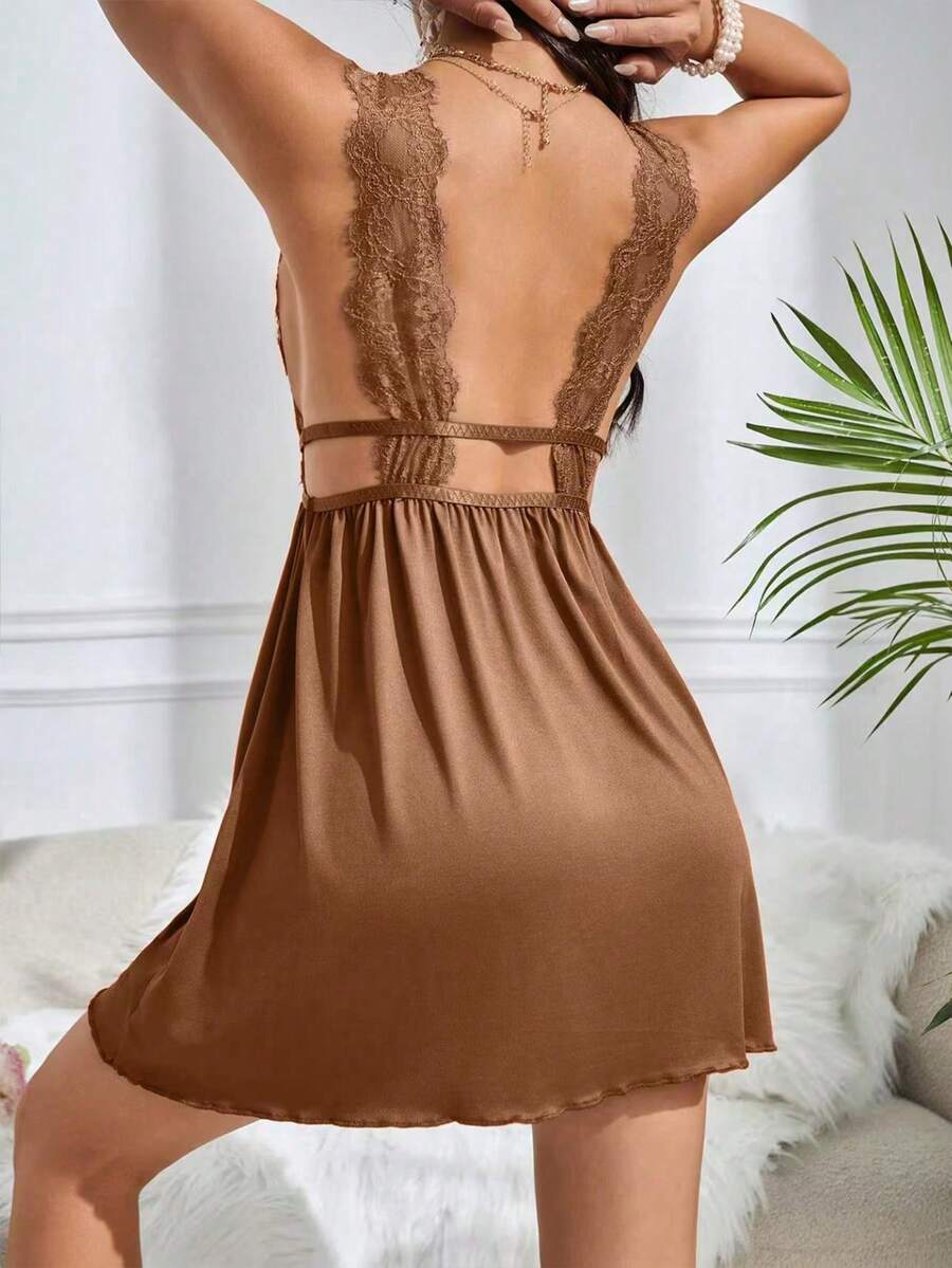 Camisola Claire Satin Lace