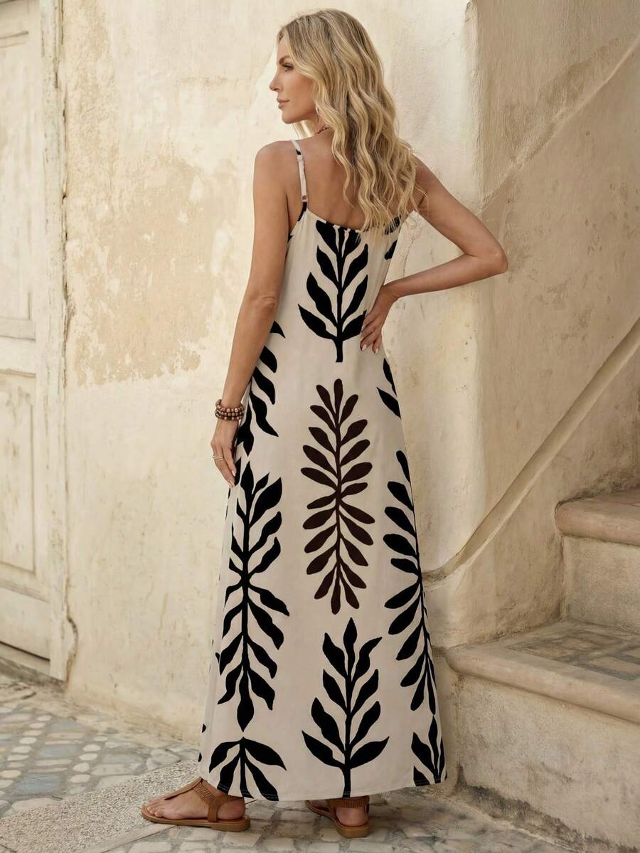 Vestido Aurora Folhagem