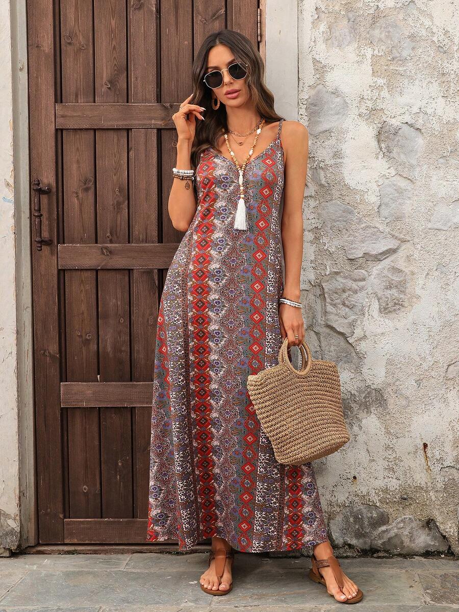 Vestido Aurora Folhagem