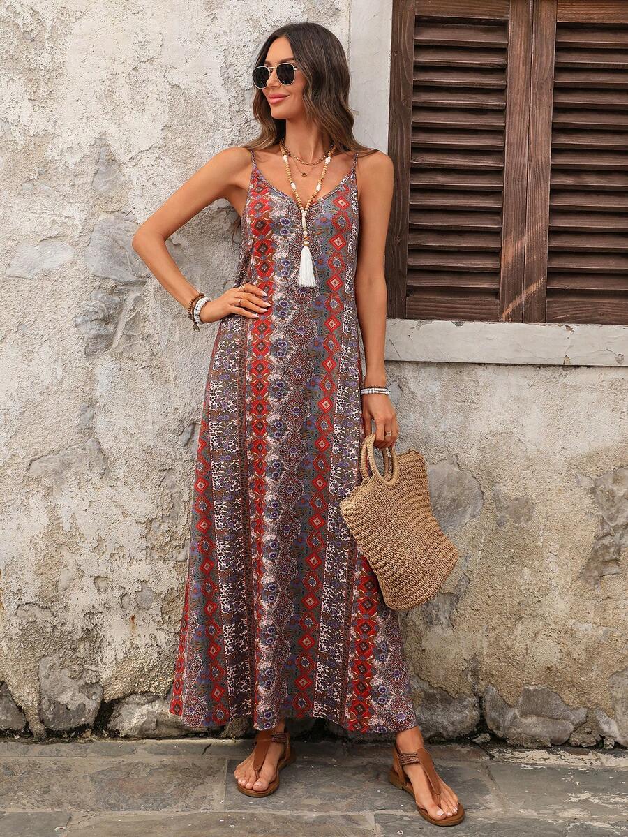 Vestido Aurora Folhagem