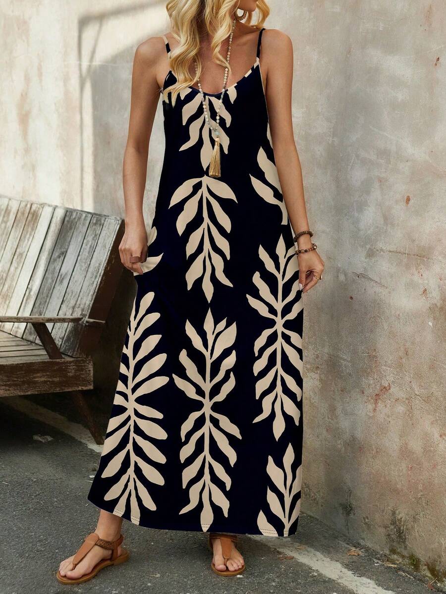 Vestido Aurora Folhagem