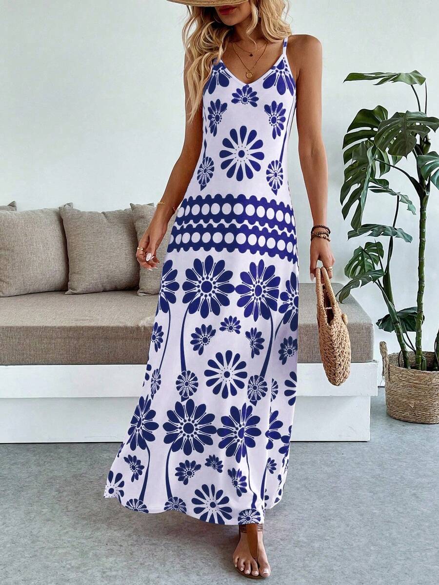 Vestido Aurora Longo Floral
