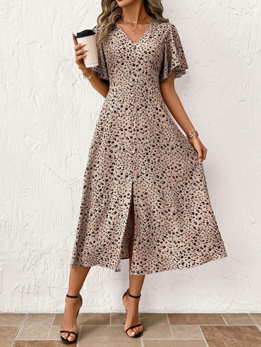 Vestido Camila com Botões Frontais