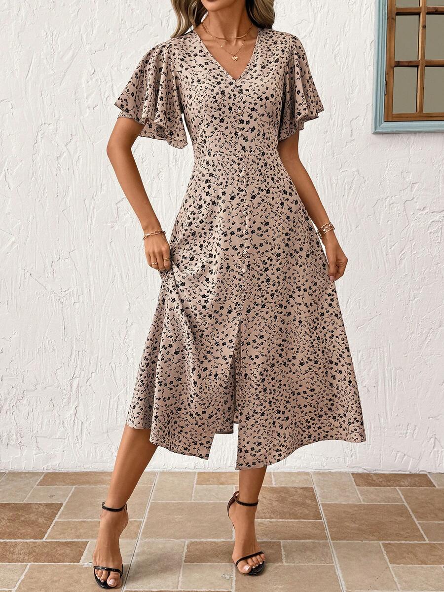 Vestido Camila com Botões Frontais
