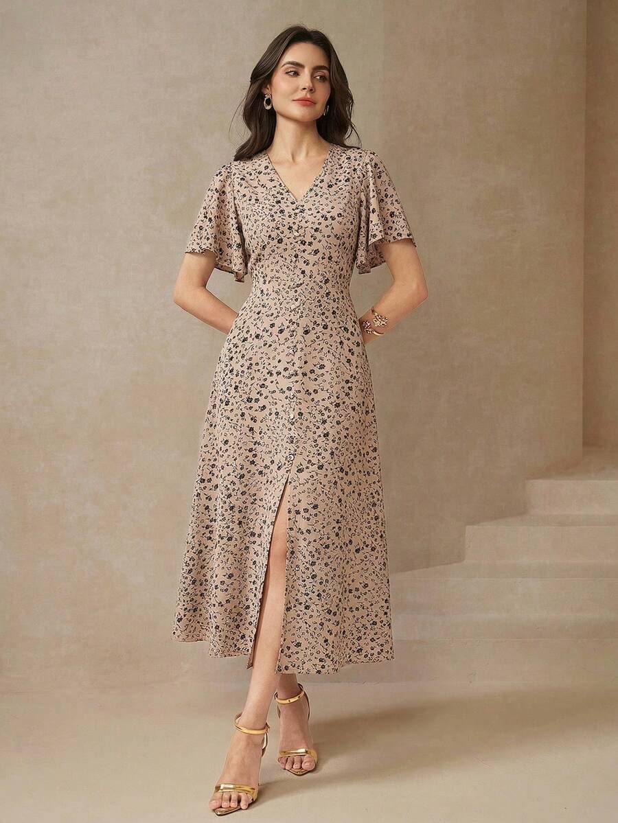 Vestido Camila com Botões Frontais