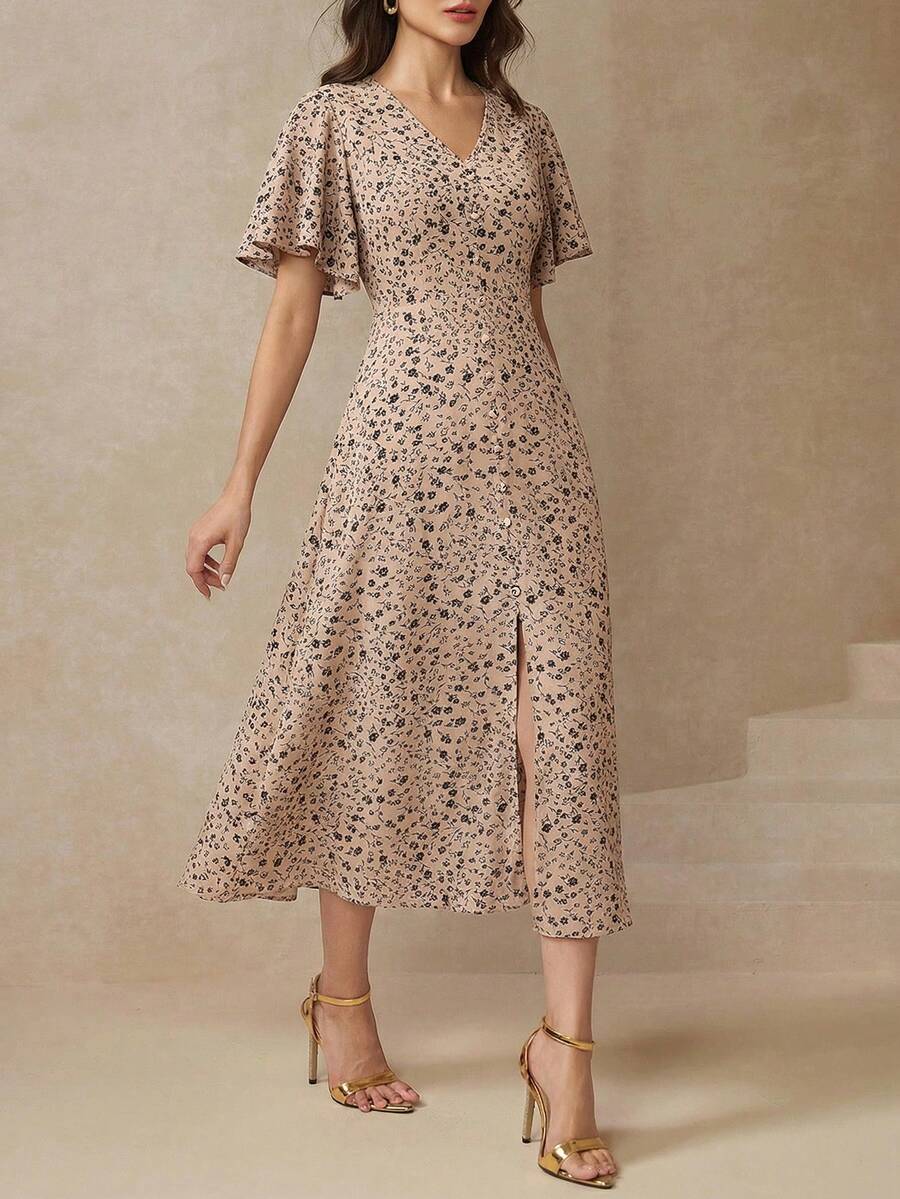 Vestido Camila com Botões Frontais