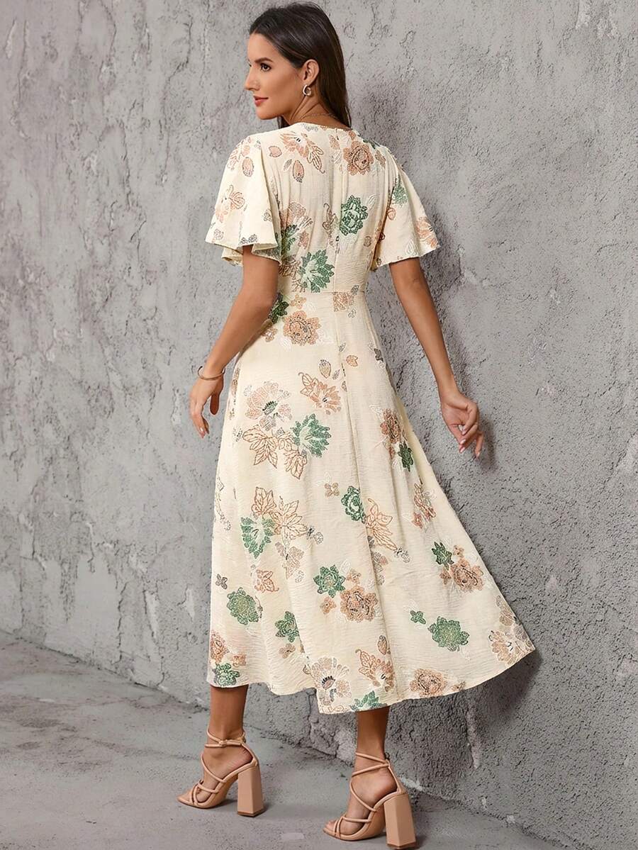 Vestido Camila com Botões Frontais