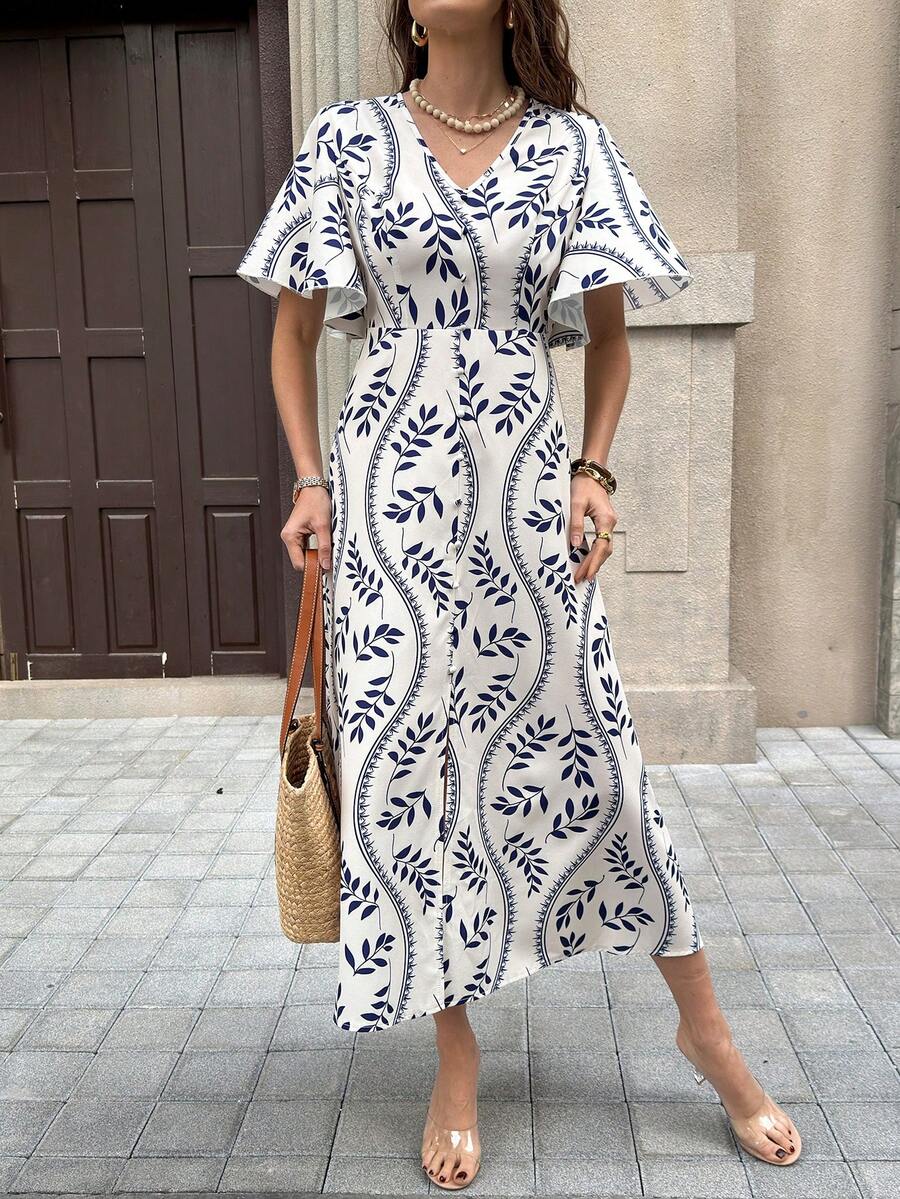 Vestido Camila com Botões Frontais