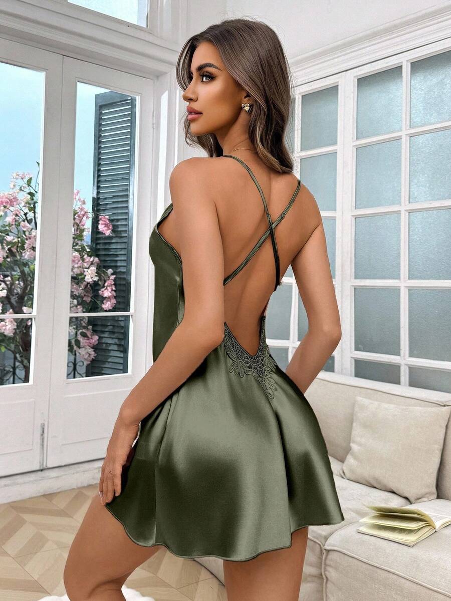 Camisola Amélie Satin Rouge
