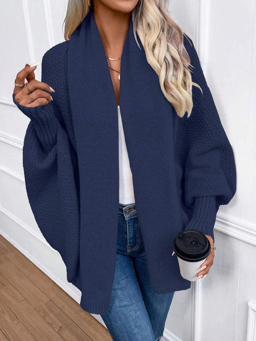 Cardigan Helena Tricô Alongado