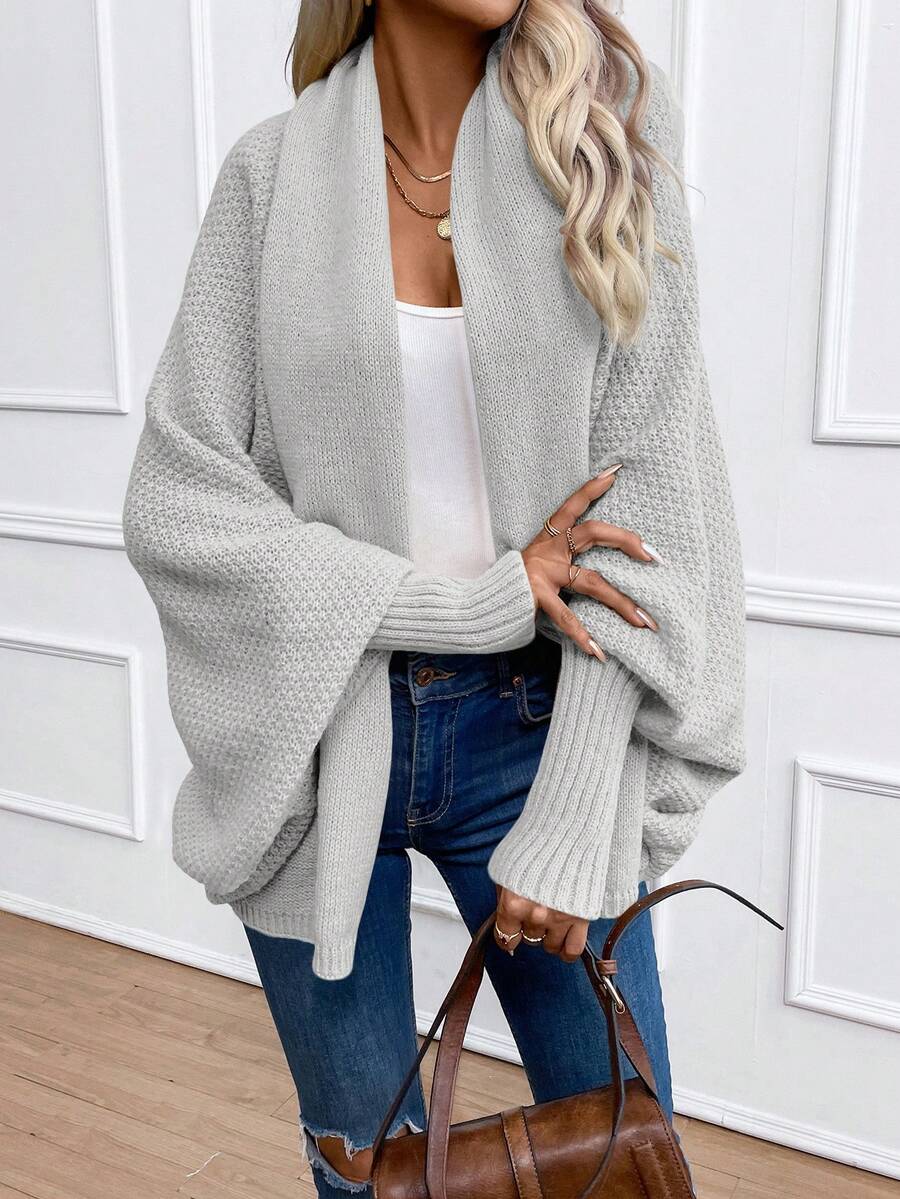 Cardigan Helena Tricô Alongado