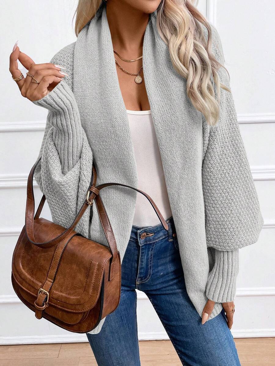 Cardigan Helena Tricô Alongado