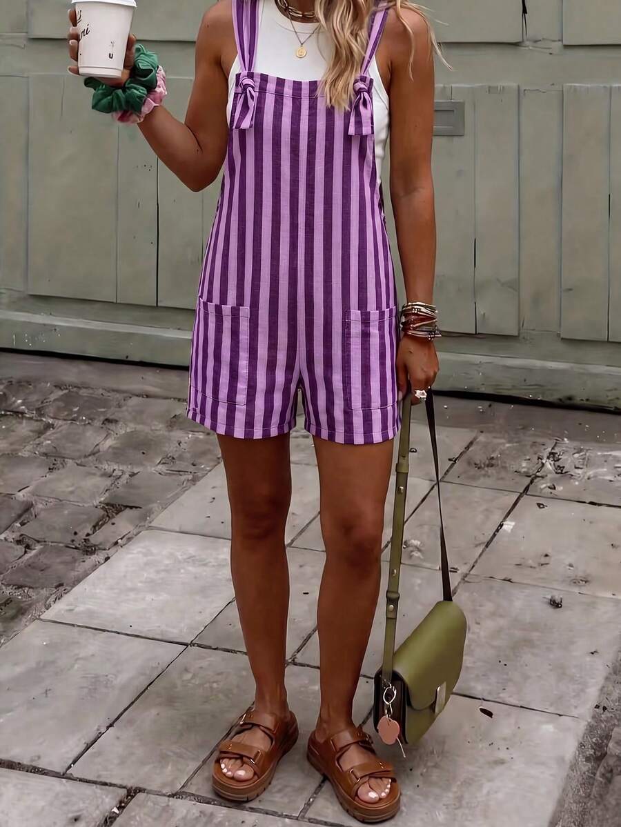 Macacão Bia Bolso Torcido Casual