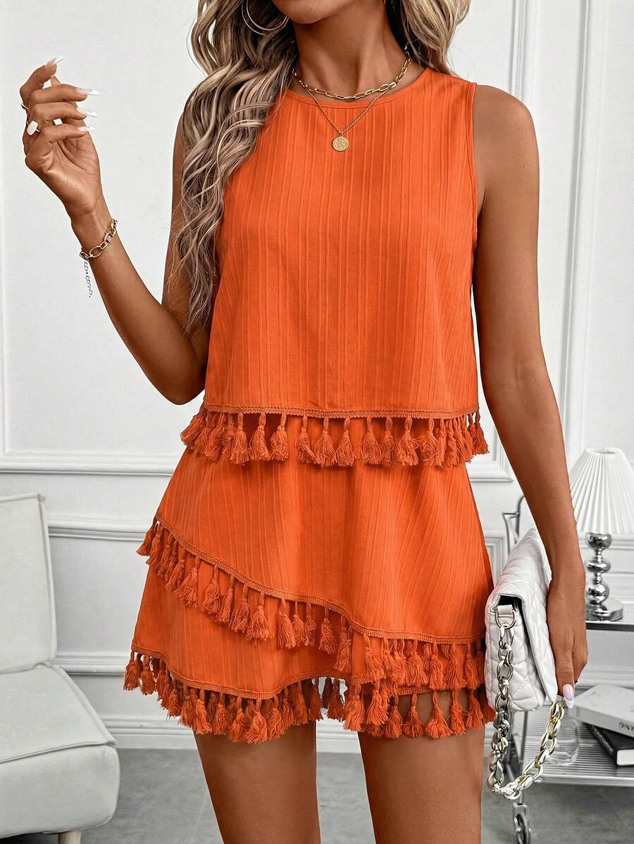 Conjunto Verão Rafaela Regata e Shorts