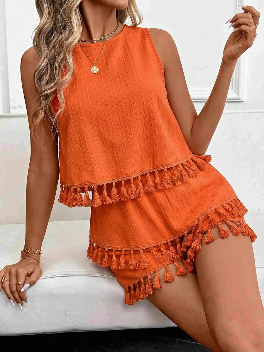 Conjunto Verão Rafaela Regata e Shorts