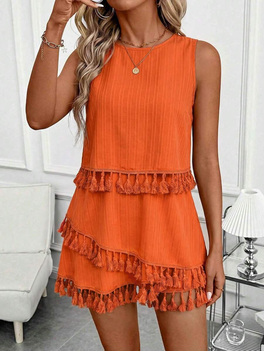 Conjunto Verão Rafaela Regata e Shorts